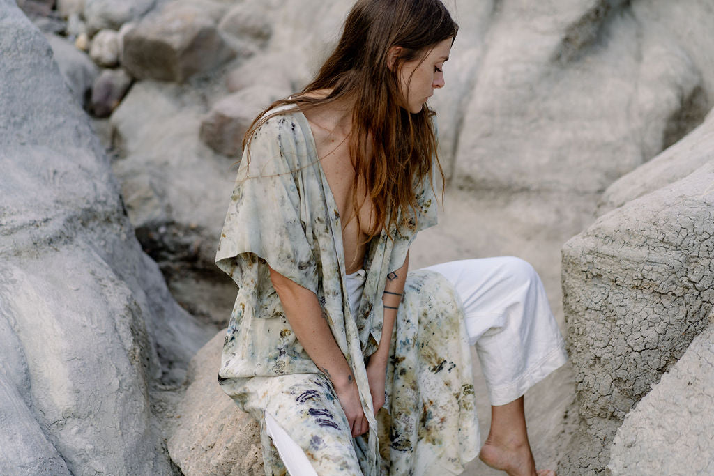 Antheia  Silk Wrap Dress & Duster